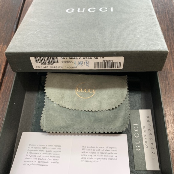 Gucci Vintage Necklace & Earrings, Gold Vermeil - Picture 6 of 7